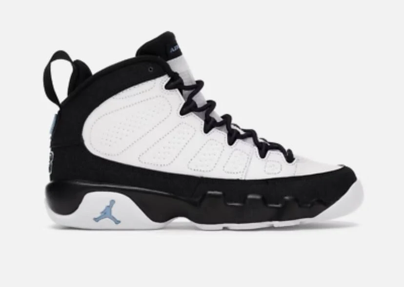 Jordan 9 Retro University Blue 2020