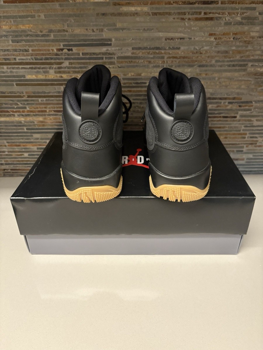 Jordan 9 Retro Boot NRG Black Light Gum Size 9 Deadstock