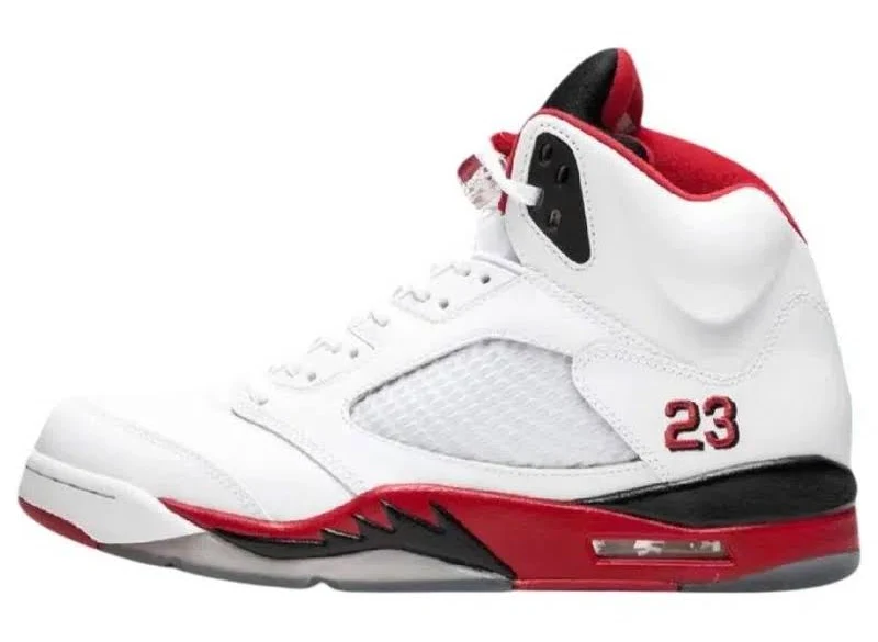 5 Og 'fire Red' 2025 In White