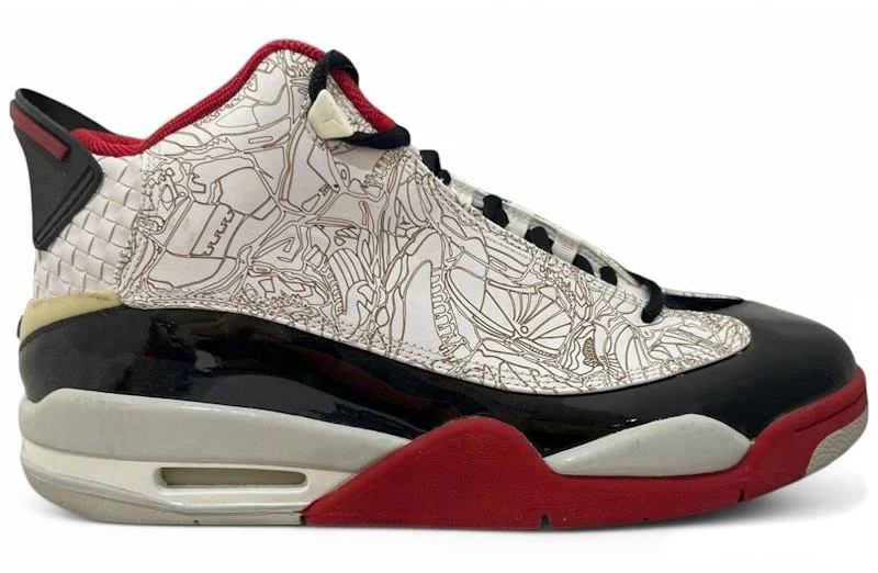 Jordan Dub-Zero White Black Varsity Red