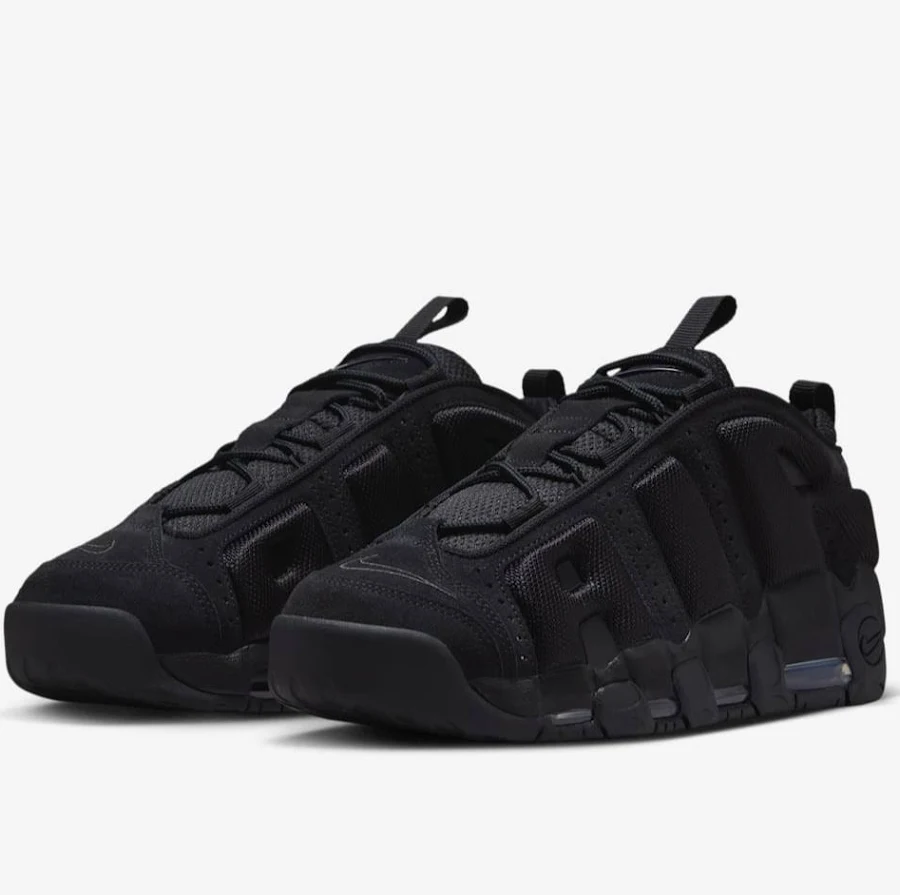 Nike Air More Uptempo Low Im6649-001 Black Black