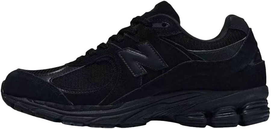 New Balance 2002r Athletic Men Sneakers - Black/black