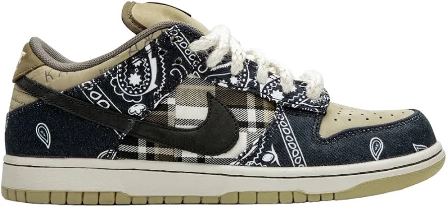 Nike X Travis Scott Sb Dunk Low Qs Women Sneakers - Blue