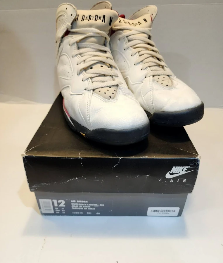 Size 12- Jordan 7 Og Cardinal 1992