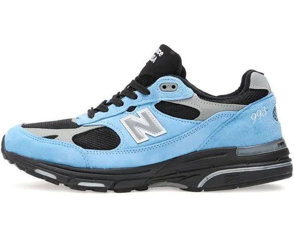 New Balance Women's 993 Suede Sneakers - Blue - Low-top sneakers