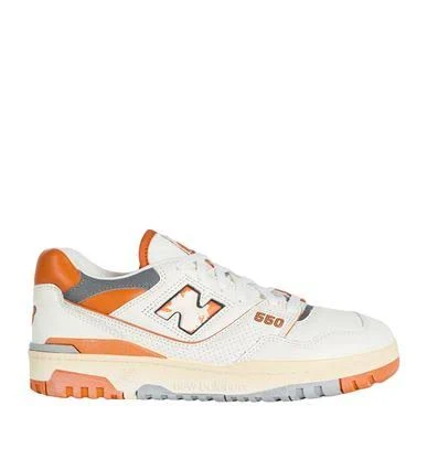 New Balance 550 Man Sneakers White Size 11.5 Leather