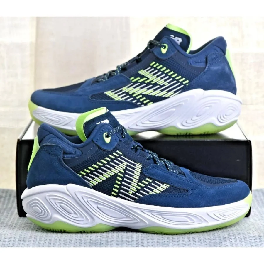 New Balance Fresh Foam BB v2 | Navy/Lime Glow1