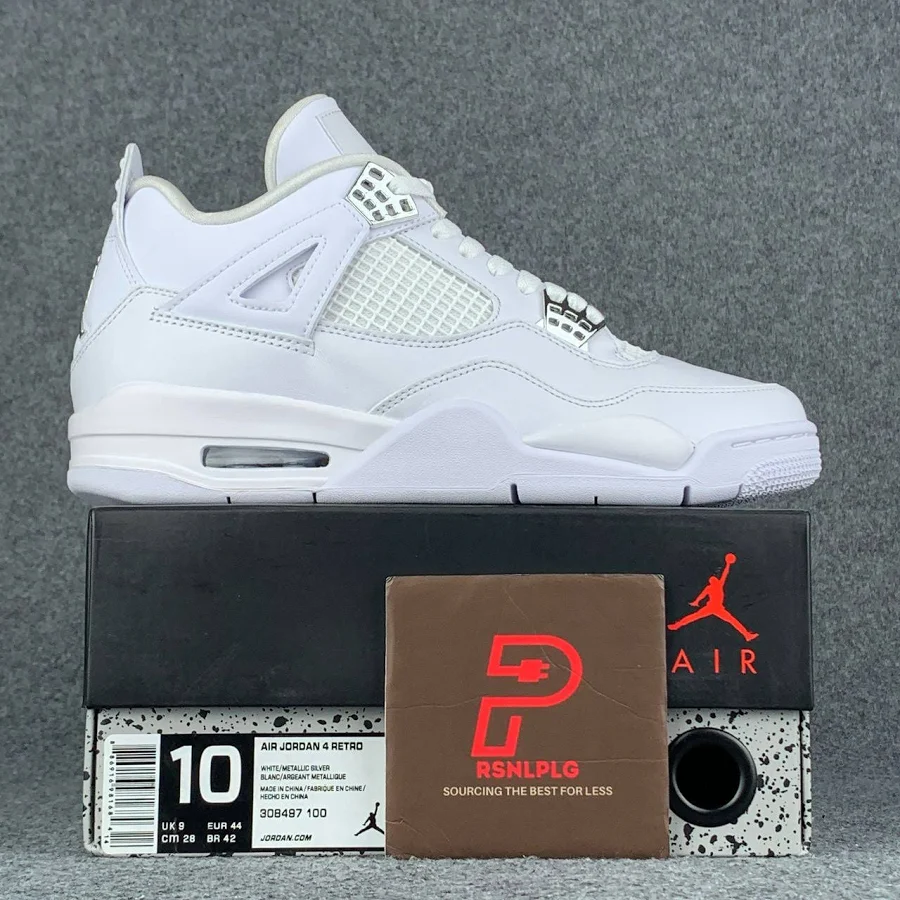 Air Jordan 4 Retro 'Pure Money' 2017, EUR 44 • US 10 • UK 9