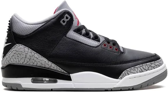 Jordan - Air Jordan 3 "Black Cement" sneakers - men - Leather/Fabric/Rubber - 9