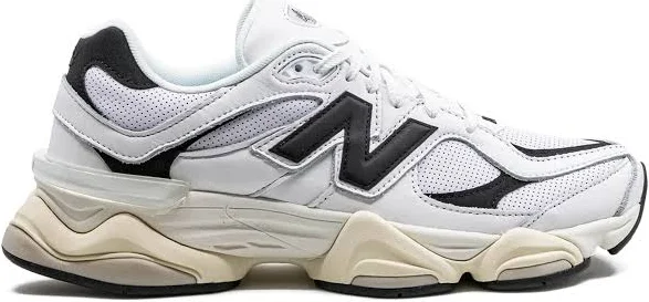 New Balance - 9060 "White/Black" sneakers - unisex - Leather - 11
