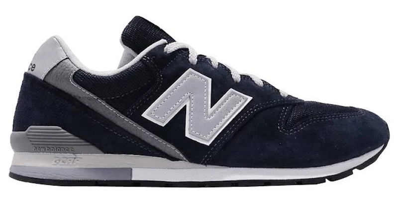 New Balance Men's 996v2 Shoes Black with Silver CM996BN