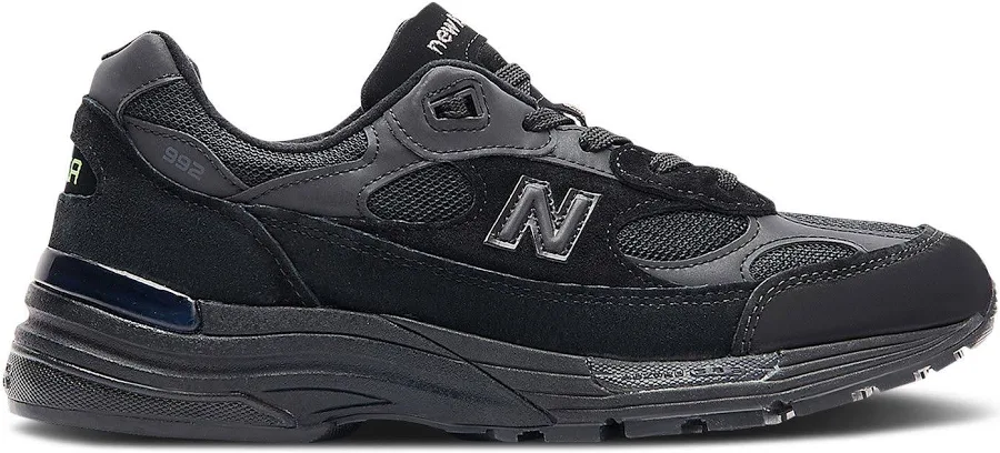 New Balance 992 Made in USA 'Black Green' | Men's Size 4.5