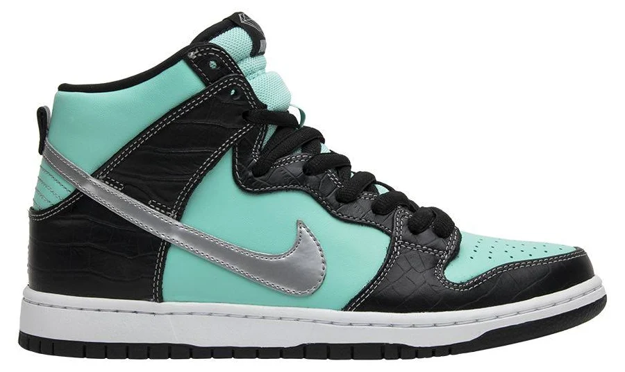 Nike Men's SB Dunk High Premium x Diamond Supply Co Tiffany