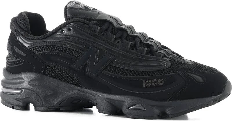 New Balance 1000 Shoes, Men's - black/black 9