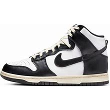 Nike (Wmns) Dunk High 'Vintage' - Black - High-Top Sneakers Size 8