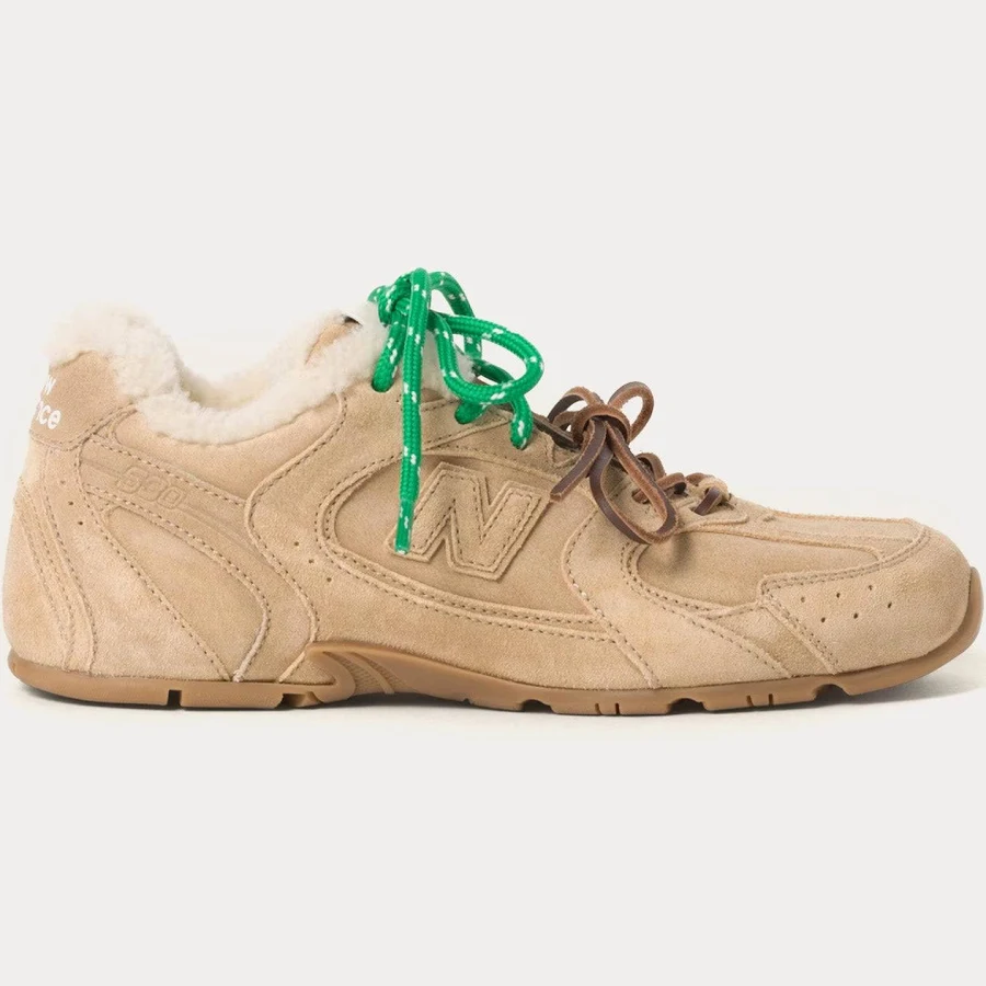 New Balance x Miu Miu 530 SL Bleached Leather Ecru Sneakers Beige / Miu Miu - US / US