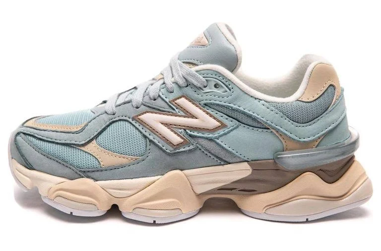 New Balance Men's 9060 Haze' - Blue - Low-top sneakers