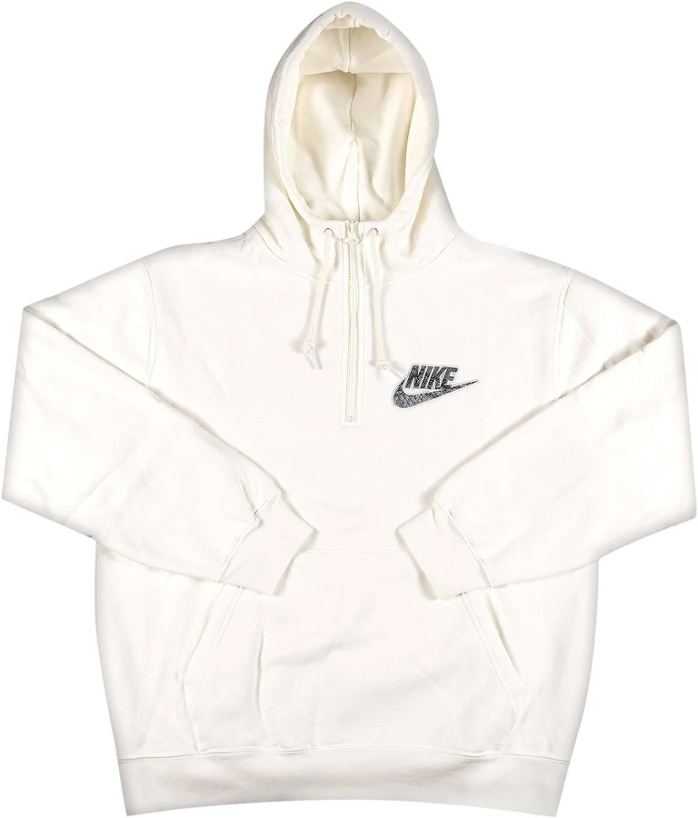 Supreme x Nike Men's Half Zip Hooded Sweatshirt