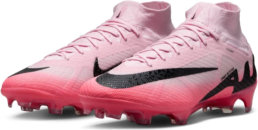 Shop Pink Nike Mercurial Superfly 9 Elite FG High-Top Cleats US 11.5