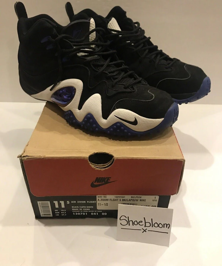 Nike Air Zoom Flight V 5 Premium Jason Kidd Dallas Mavs Playoffs Pe