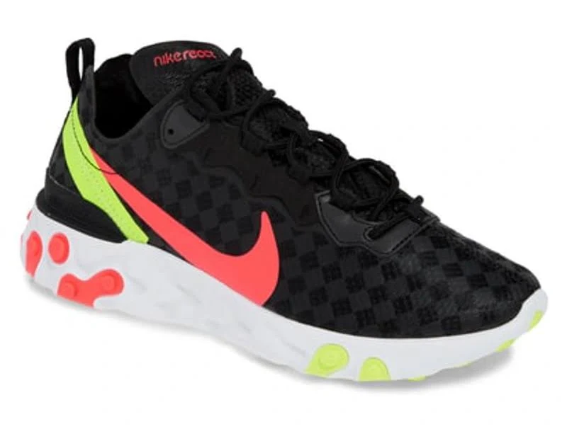 React Element 55 Trainers Black