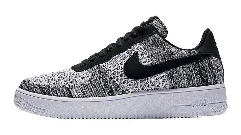Nike Force 1 Flyknit Low 2.0 - Black/pure Platinum/white