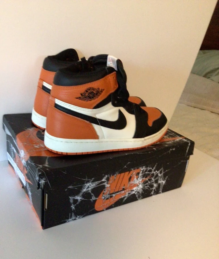 Jordan 1 Retro High Og Shattered Backboard (2025) Dz5485-008 Men’s 9