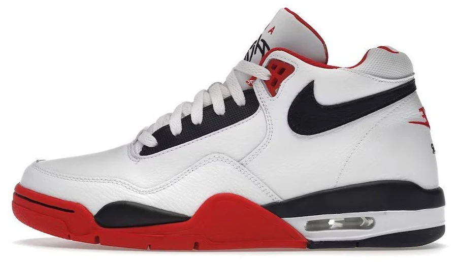 Nike Flight Legacy "White/University Red"
