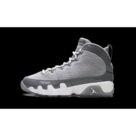 Jordan Grade School Jordan 9 Retro GS Cool Grey Hv4574 011 from Stadium Goods, Kids Unisex, Size: Medium, White