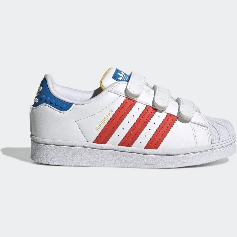 adidas Kids Superstar x Lego Shoes