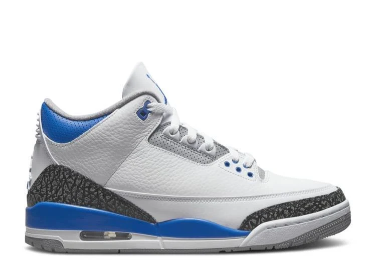 AIR JORDAN 3 RETRO 'RACER BLUE' 9 (D)