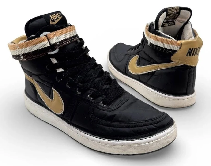 Nike Vandal High Supreme Black Metallic ... Ah8652-002