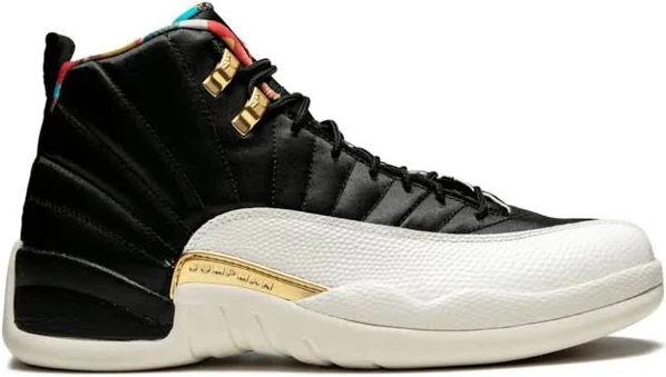Jordan - Air Jordan 12 Retro "Chinese New Year 2019" sneakers - unisex - Calf Leather - 8 - Black