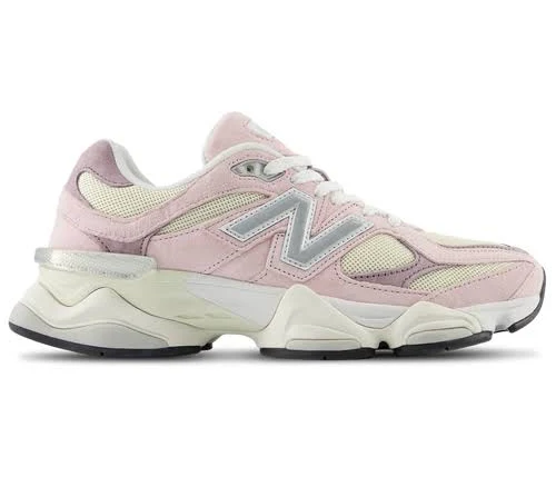 New Balance Womens 9060 - Running Shoes Rose Sugar/Angora/Ice Wine Size 06.0