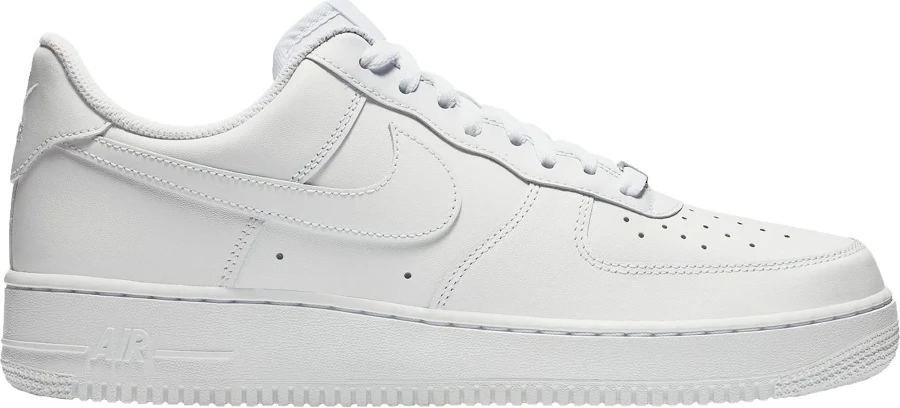 Nike Men's Air Force 1 '07 Shoes, Size 6, White/White | Great Father's Day Gift