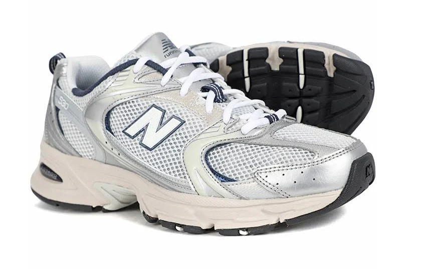 Balance 530 Men's Running Shoes Sports Sneakers Casual D Steel Grey