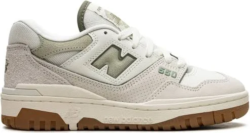 New Balance - 550 "White/Grey" sneakers - women - Leather - 9.5 - Neutrals