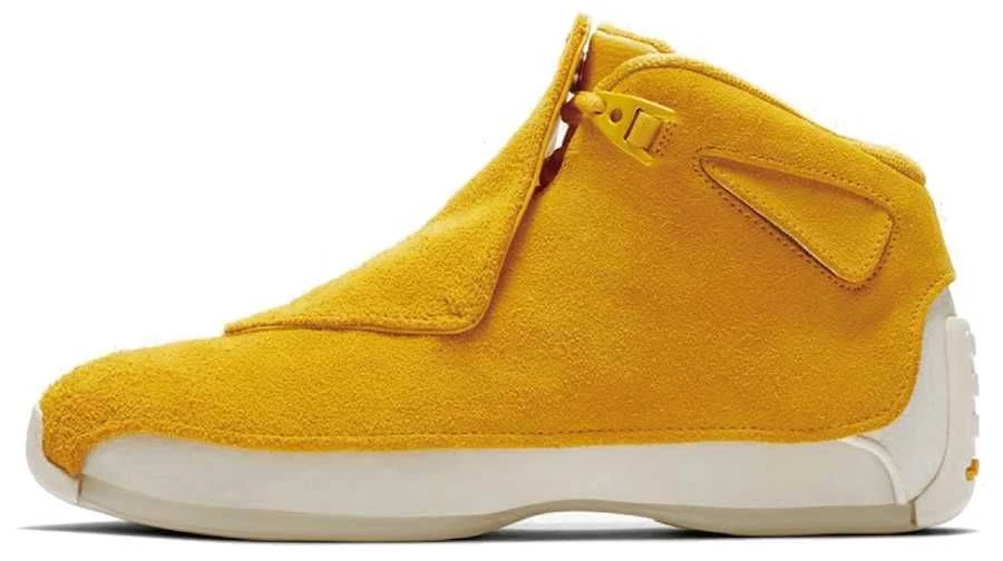 NIKE AIR JORDAN 18 RETRO "YELLOW OCHER"