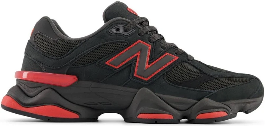 New Balance Shoes | New Balance 9060 Black Red | Color: White | Size: 12 | Thitamins's Closet