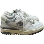 New Balance 550 White Grey Leather Trainers Size 3.5 UK