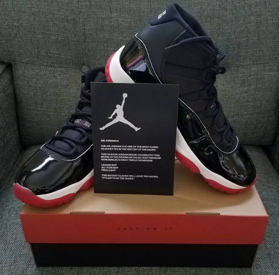Nike Air Jordan 11 Retro Bred 2019 Us 10 Brand