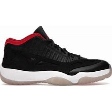 Jordan Men's Black/White/True Red 11 Retro Low Ie Bred (2021) Sneakers In