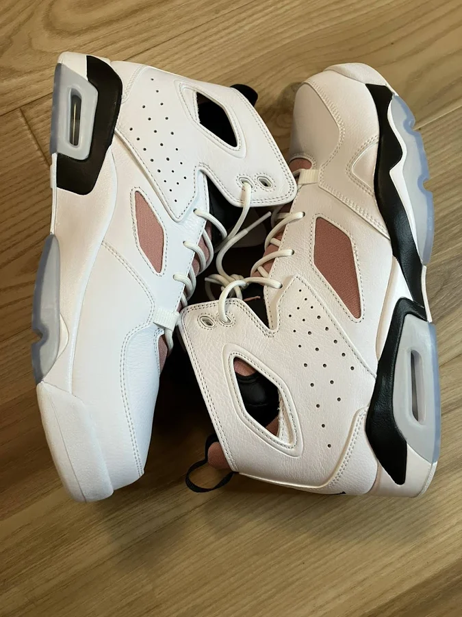 Jordan Flight Club '91 White Rust Pink And Black