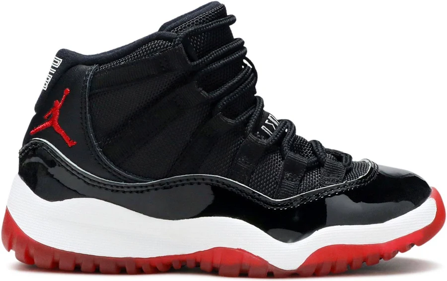 Air Jordan 11 Retro PS 'Bred' 2019 | Black | Kid's Size 10