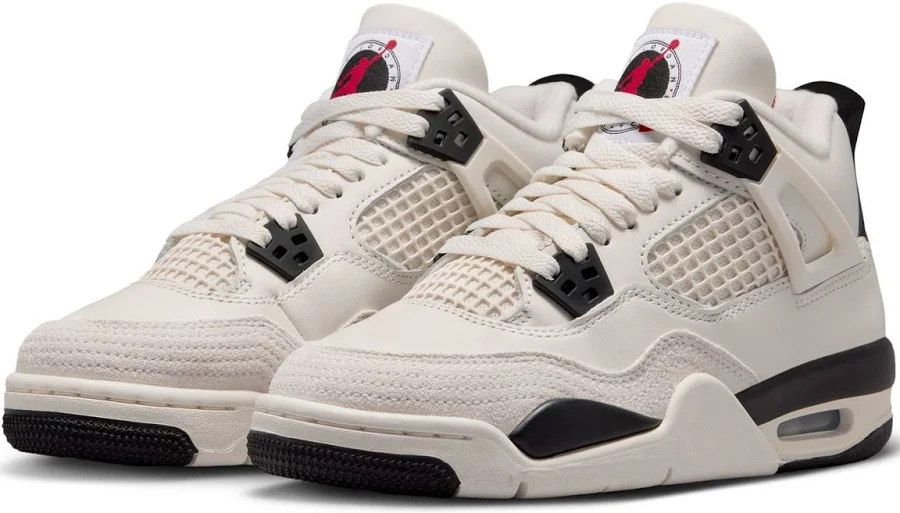 Grade School Air Jordan 4 Retro Flight Club_sail/black-university Red
