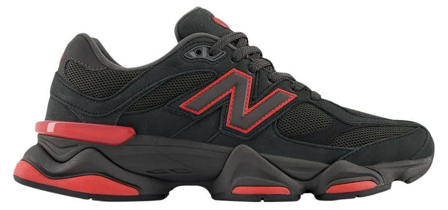 New Balance 9060 'Black Red' | Men's Size 10