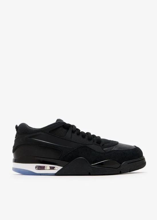 Nike Men's Air Jordan 4 Rm Sneakers - Black - Low-top sneakers - 11