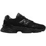New Balance 9060 'Triple Black Suede Patent' | Men's Size 4
