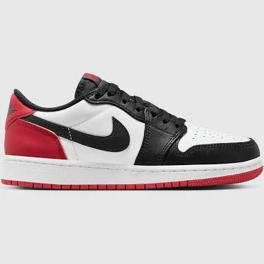 AIR JORDAN 1 LOW OG "BLACK TOE" GS 4Y/W 5.5