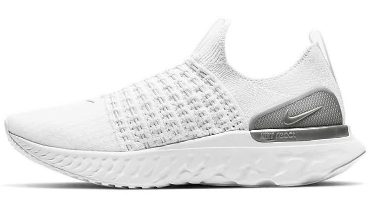 Nike React Phantom Run Flyknit 2 True White Silver 2020 - Cj0280-100